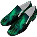 Aurora Northern Lights Celestial Magical Astronomy Women Slip On Heel Loafers View2