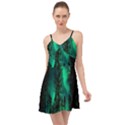 Aurora Northern Lights Celestial Magical Astronomy Summer Time Chiffon Dress View1