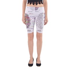 Neurodivergent Creative Smart Brain Yoga Cropped Leggings by pakminggu