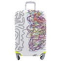 Neurodivergent Creative Smart Brain Luggage Cover (Medium) View1