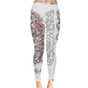 Neurodivergent Creative Smart Brain Inside Out Leggings View3