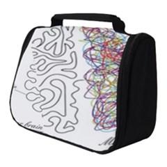 Neurodivergent Creative Smart Brain Full Print Travel Pouch (small) by pakminggu