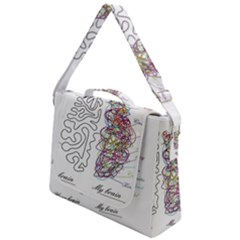 Neurodivergent Creative Smart Brain Box Up Messenger Bag by pakminggu