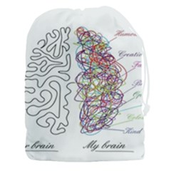 Neurodivergent Creative Smart Brain Drawstring Pouch (3xl) by pakminggu