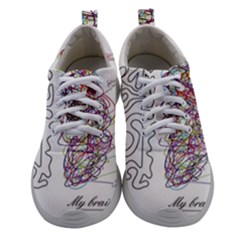 Neurodivergent Creative Smart Brain Women Athletic Shoes by pakminggu