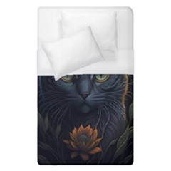 Art Cat Drawing Mammal Animal Feline Duvet Cover (single Size) by pakminggu