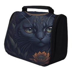 Art Cat Drawing Mammal Animal Feline Full Print Travel Pouch (small) by pakminggu