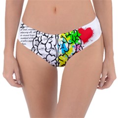 Brain Left Logic Language Science Reversible Classic Bikini Bottoms by pakminggu