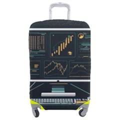 Remote Work Work From Home Online Work Luggage Cover (medium) by pakminggu