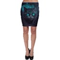 Angry Cat Fantasy Bodycon Skirt View1