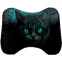 Angry Cat Fantasy Head Support Cushion View1