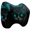 Angry Cat Fantasy Head Support Cushion View3