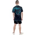 Angry Cat Fantasy Men s Mesh Tee and Shorts Set View2