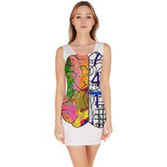 Brain Cerebrum Biology Abstract Bodycon Dress by pakminggu