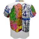 Brain Cerebrum Biology Abstract Men s Cotton Tee View2