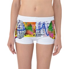 Brain Cerebrum Biology Abstract Reversible Boyleg Bikini Bottoms by pakminggu