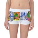 Brain Cerebrum Biology Abstract Reversible Boyleg Bikini Bottoms View1