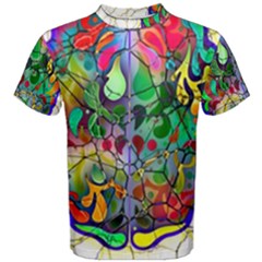 Brain Head Mind Man Silhouette Men s Cotton Tee by pakminggu