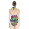 Brain Head Mind Man Silhouette Halter Swimsuit View2