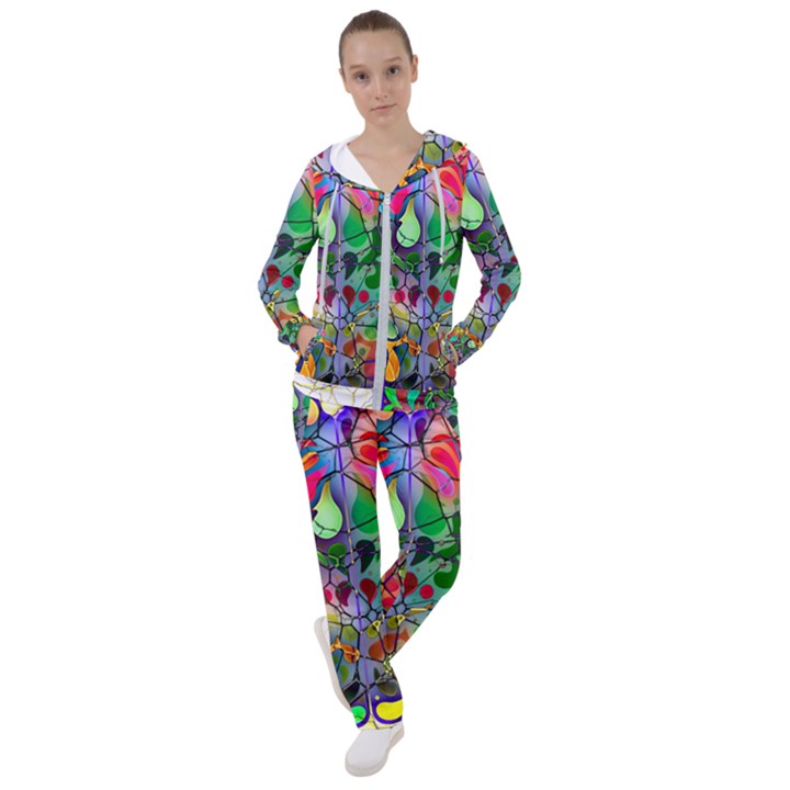 Brain Head Mind Man Silhouette Women s Tracksuit