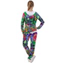 Brain Head Mind Man Silhouette Women s Tracksuit View2