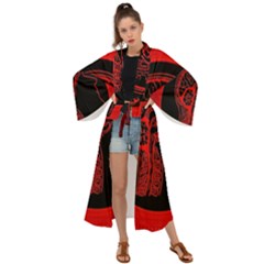 Artificial Intelligence Brain Think Maxi Kimono by pakminggu