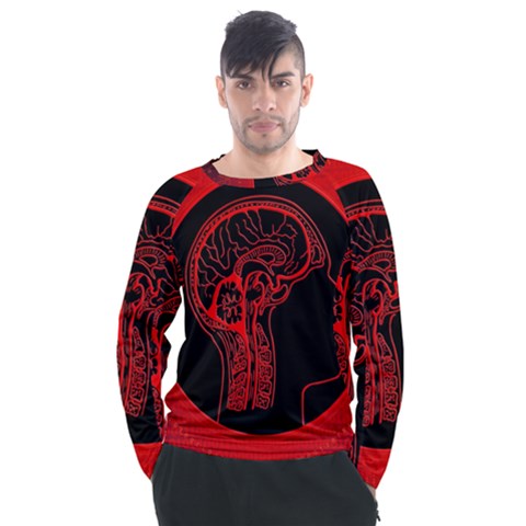 Artificial Intelligence Brain Think Men s Long Sleeve Raglan Tee by pakminggu