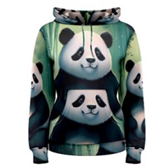 Animal Panda Forest Tree Natural Women s Pullover Hoodie