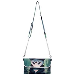 Animal Panda Forest Tree Natural Mini Crossbody Handbag