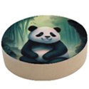 Animal Panda Forest Tree Natural Wooden Bottle Opener (Round) View1