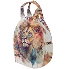 Lion Africa African Art Travel Backpack by pakminggu