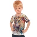 Lion Africa African Art Kids  Sports Tee View1