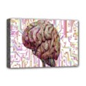 Brain Think Neurons Circuit Deluxe Canvas 18  x 12  (Stretched) View1