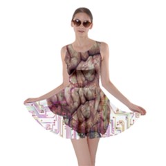 Brain Think Neurons Circuit Skater Dress by pakminggu