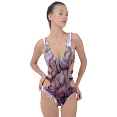 Brain Think Neurons Circuit Side Cut Out Swimsuit by pakminggu