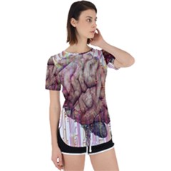 Brain Think Neurons Circuit Perpetual Short Sleeve T-shirt by pakminggu