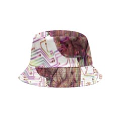 Brain Think Neurons Circuit Inside Out Bucket Hat (kids) by pakminggu