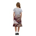 Brain Think Neurons Circuit Kids  Ruffle Flared Wrap Midi Skirt View4