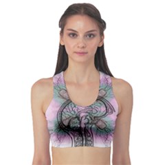 Tourette Syndrome Epilepsy Brain Sports Bra by pakminggu