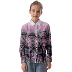 Tourette Syndrome Epilepsy Brain Kids  Long Sleeve Shirt by pakminggu