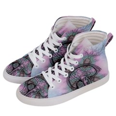 Tourette Syndrome Epilepsy Brain Men s Hi-top Skate Sneakers by pakminggu