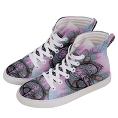 Tourette Syndrome Epilepsy Brain Women s Hi-top Skate Sneakers by pakminggu