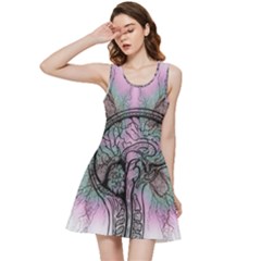 Tourette Syndrome Epilepsy Brain Inside Out Racerback Dress by pakminggu