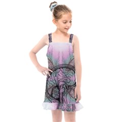 Tourette Syndrome Epilepsy Brain Kids  Overall Dress by pakminggu