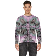 Tourette Syndrome Epilepsy Brain Men s Fleece Sweatshirt by pakminggu