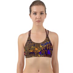 Binary Code Transformation Back Web Sports Bra by pakminggu