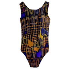 Binary Code Transformation Kids  Cut-out Back One Piece Swimsuit by pakminggu