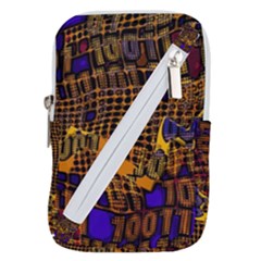 Binary Code Transformation Belt Pouch Bag (large) by pakminggu