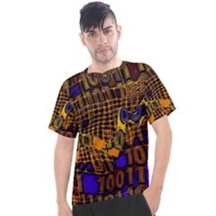 Binary Code Transformation Men s Sport Top by pakminggu