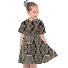 Brain Technology Data Digital Kids  Sailor Dress by pakminggu